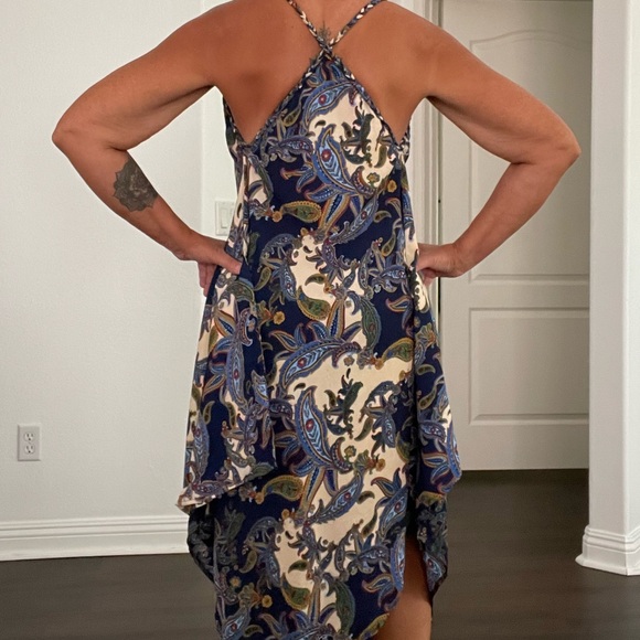 Vintage Y2K ROMEO + JULIET COUTURE asymmetrical maxi dress. Size S - Picture 4 of 5